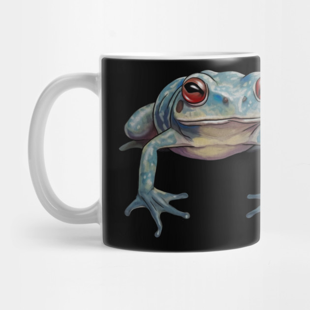 Blue Tropical Frog, Love Frogs by logiamerch
