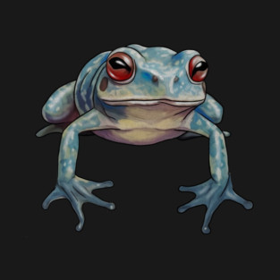 Blue Tropical Frog, Love Frogs T-Shirt