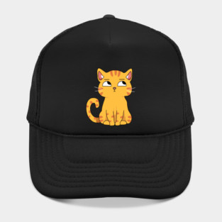 Cute Cat Kawaii Style, Ginger Cat Hat