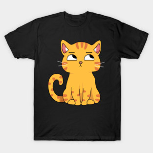 Cute Cat Kawaii Style, Ginger Cat T-Shirt