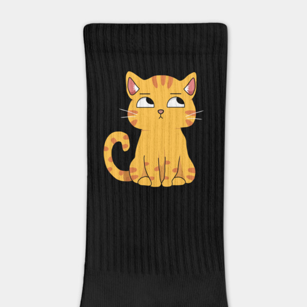 Cute Cat Kawaii Style, Ginger Cat by logiamerch