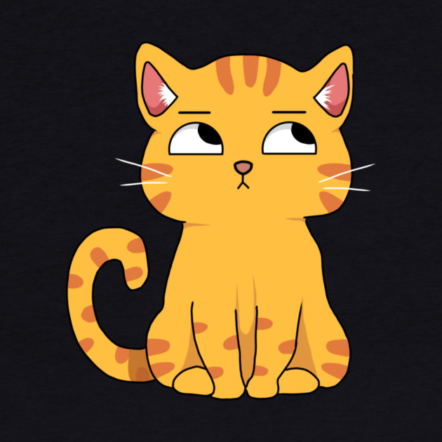 Cute Cat Kawaii Style, Ginger Cat by logiamerch