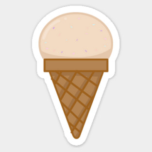 Kawaii Icecream, Cute Icecream Lover Sticker