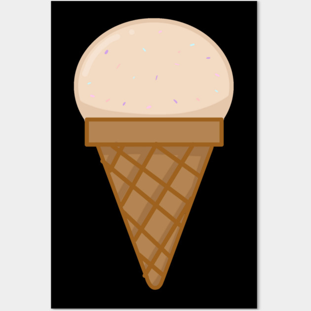 Kawaii Icecream, Cute Icecream Lover Wall Art by logiamerch