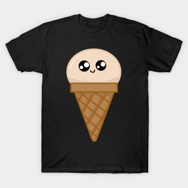 Kawaii Icec ream, Cute Icecream Lover with Sprinkles T-Shirt by logiamerch