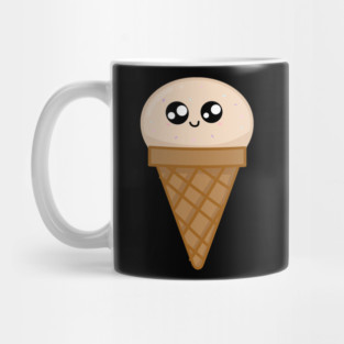 Kawaii Icec ream, Cute Icecream Lover with Sprinkles Mug