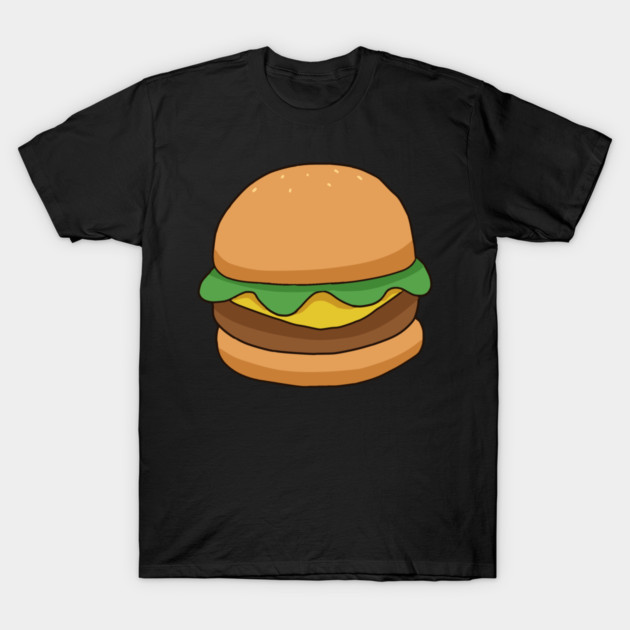 Cute Cheese Burger T-Shirt by logiamerch