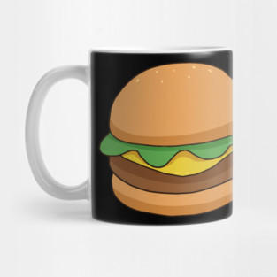 Cute Cheese Burger Mug