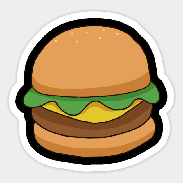 Cute Cheese Burger Magnet by logiamerch
