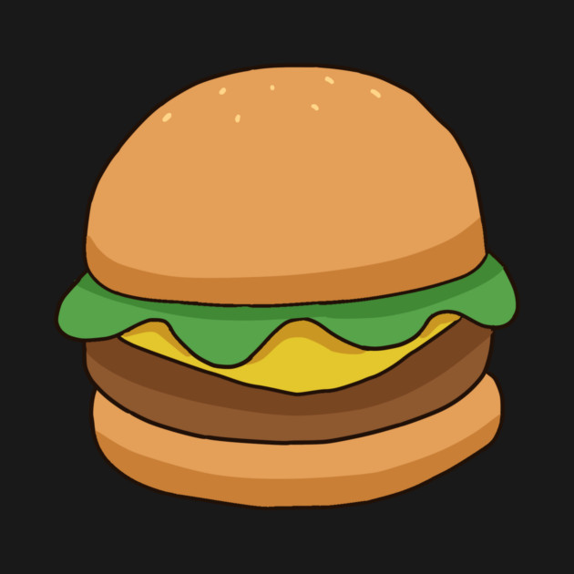 Cute Cheese Burger by logiamerch