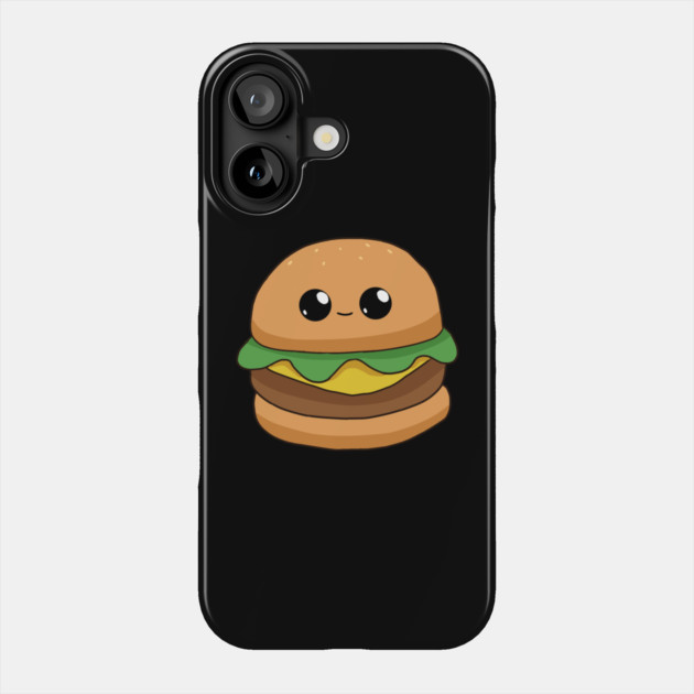 Cute Cheese Burger Kawaii Style Phone Case by logiamerch