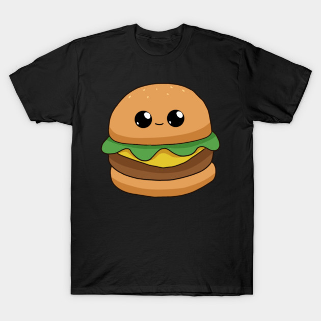 Cute Cheese Burger Kawaii Style T-Shirt by logiamerch