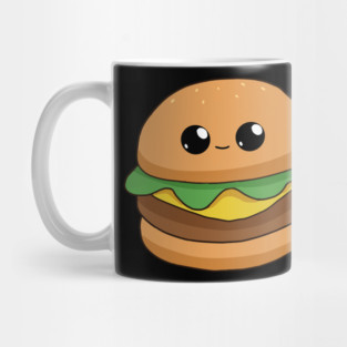 Cute Cheese Burger Kawaii Style Mug