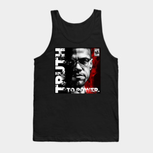 Malcolm X Truth to Power Tank Top
