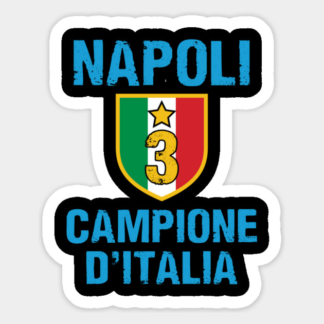 Napoli Campione D'Italia 2023 Celebrativa Terzo Campioni 3 Celebration Magnet by Tshirtiz