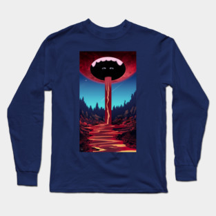 Blood Moon Portal Long Sleeve T-Shirt