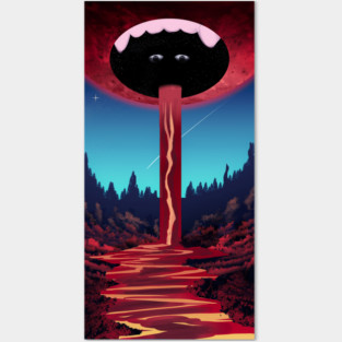 Blood Moon Portal Posters and Art