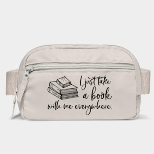 I just take a book with me everywhere. Bag