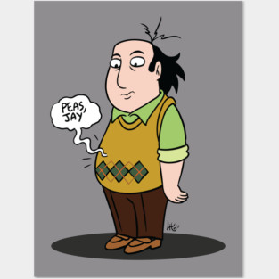 The Critic - peas, Jay Posters and Art