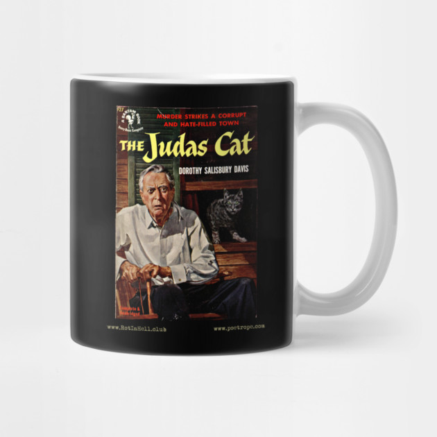 THE JUDAS CAT by Dorothy Salisbury Davis –– Mug & Travel Mug by Rot In Hell Club