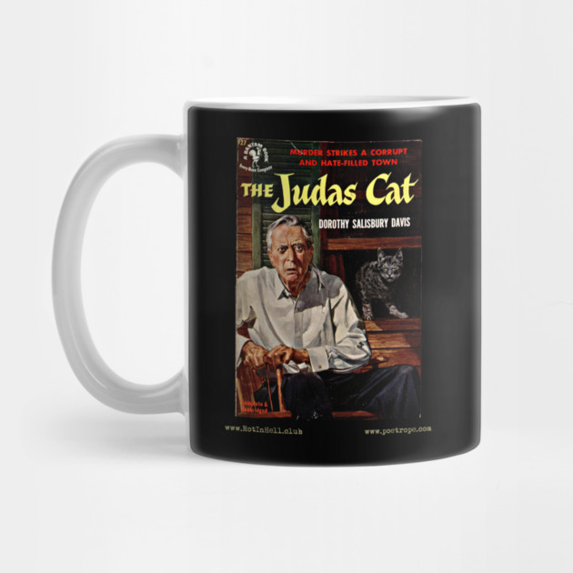 THE JUDAS CAT by Dorothy Salisbury Davis –– Mug & Travel Mug by Rot In Hell Club
