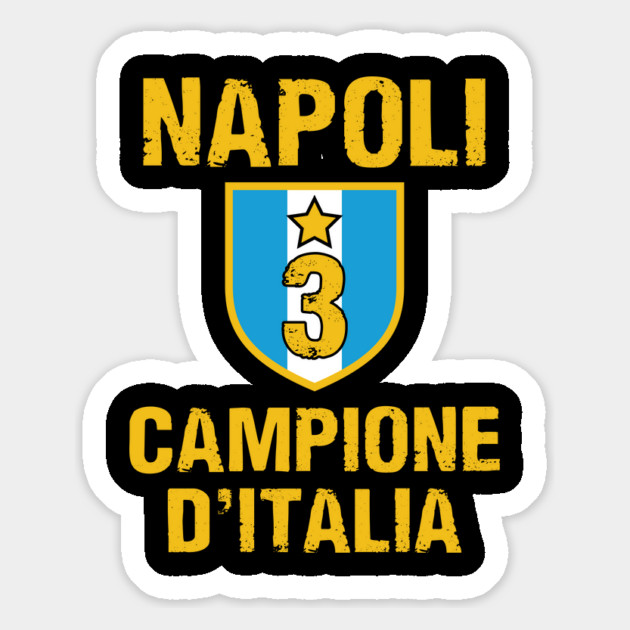 Napoli Campione D'Italia 2023 Celebrativa Terzo Campioni 3 Celebration Magnet by Tshirtiz