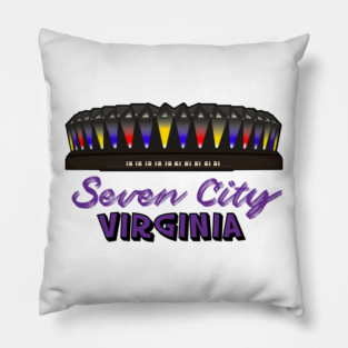 Seven City Icon (C) Pillow