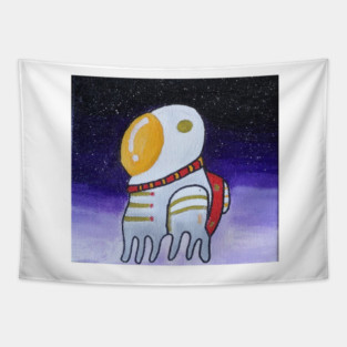 Space Man Tapestry