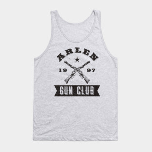 Arlen Gun Club (Black) Tank Top