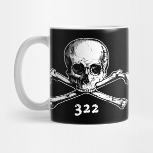 Skull and Crossbones 322 Secret Illuminati Society Mug