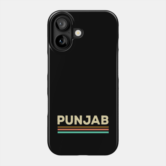 PUNJAB STATE NAME - BORN IN PUNJAB Phone Case by PUNJABISTYL