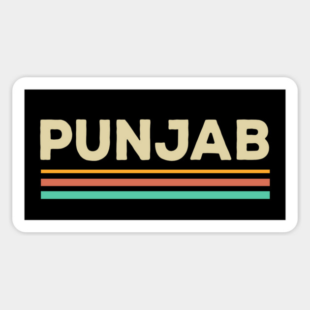 PUNJAB STATE NAME - BORN IN PUNJAB Magnet by PUNJABISTYL