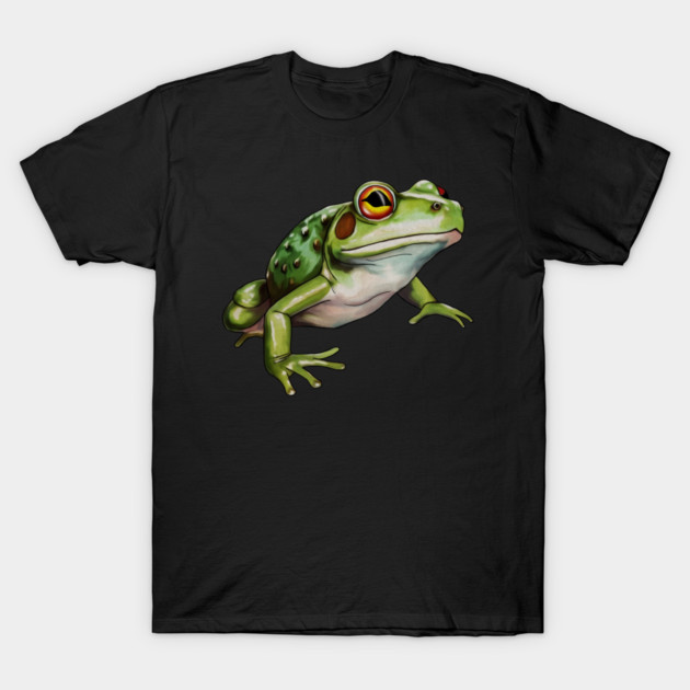 Green Frog, Tropical Animal, Love Frogs T-Shirt by logiamerch