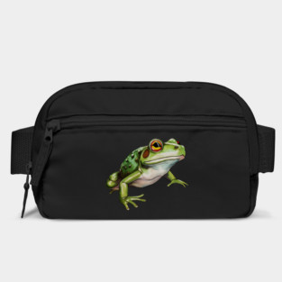 Green Frog, Tropical Animal, Love Frogs Bag