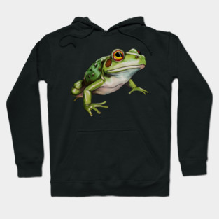 Green Frog, Tropical Animal, Love Frogs Hoodie