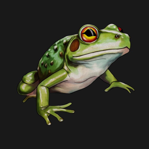 Green Frog, Tropical Animal, Love Frogs by logiamerch