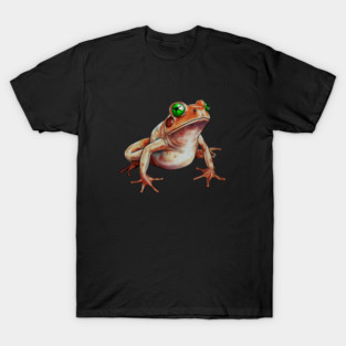 Orange Frog, Tropical Animal, Love Frogs T-Shirt