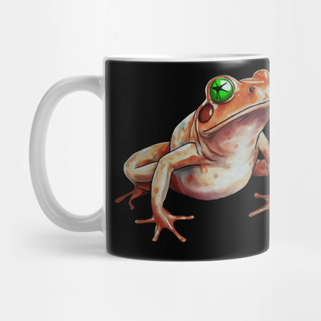 Orange Frog, Tropical Animal, Love Frogs by logiamerch