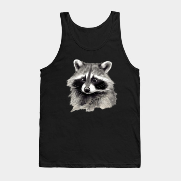 Cute Raccoon, Love Raccoons Tank Top by logiamerch