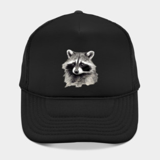 Cute Raccoon, Love Raccoons Hat