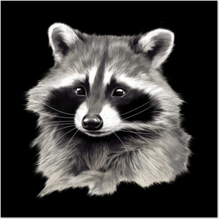 Cute Raccoon, Love Raccoons Posters and Art