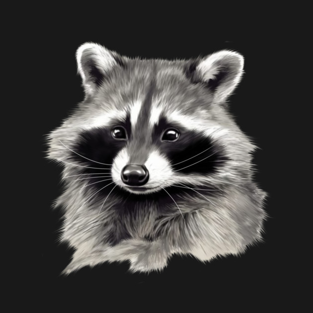 Cute Raccoon, Love Raccoons by logiamerch