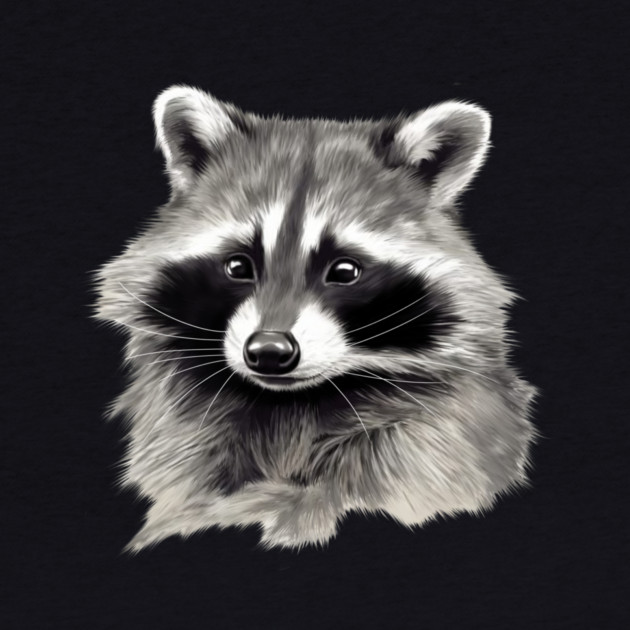 Cute Raccoon, Love Raccoons by logiamerch