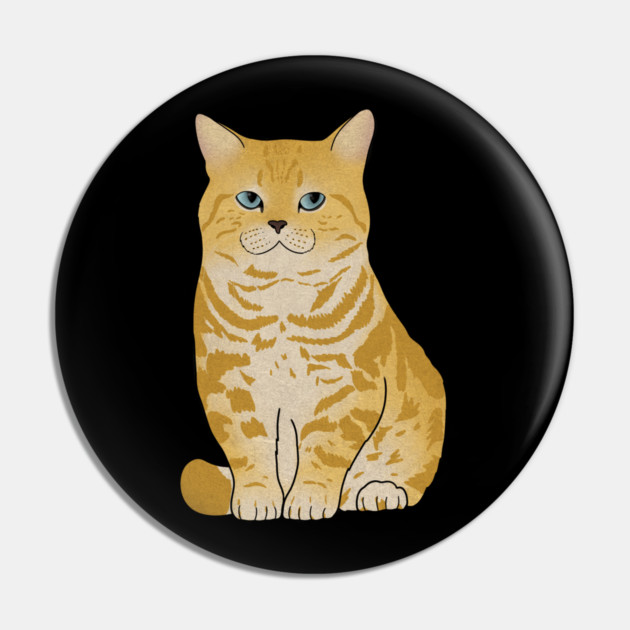 Cute Ginger Tiger Cat, Love Cats Pin by logiamerch