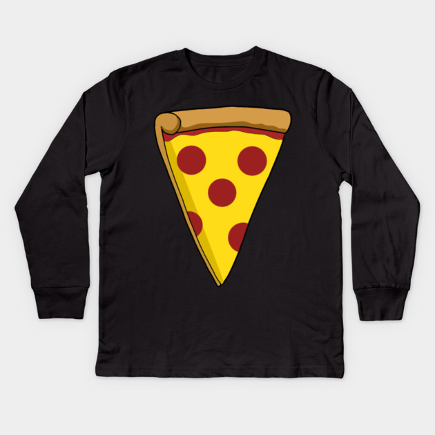 Pizza Slice, Pizza Lover Kids Long Sleeve T-Shirt by logiamerch