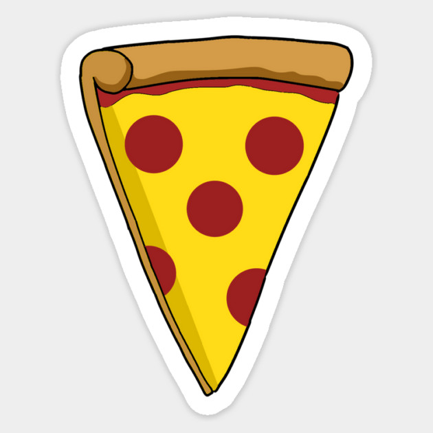 Pizza Slice, Pizza Lover Sticker by logiamerch