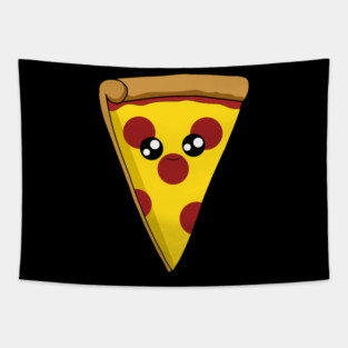 Kawaii Pizza, Pizza Lover Tapestry