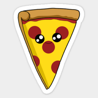 Kawaii Pizza, Pizza Lover Sticker