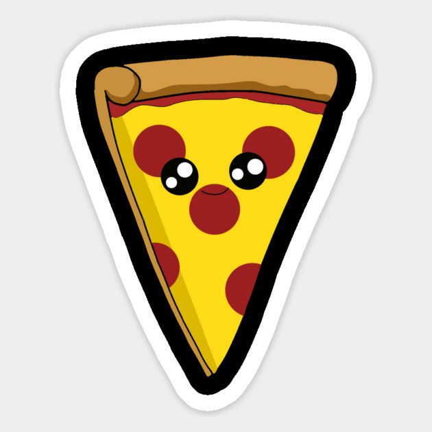 Kawaii Pizza, Pizza Lover Magnet by logiamerch