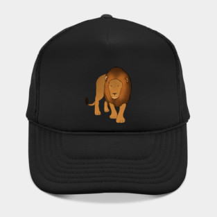 Lion Stalking, Big Cat, Love Lions Hat